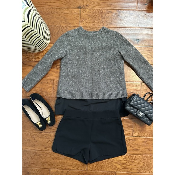 Club Monaco Sweaters - Club Monaco Women's Sweater split back Gray Retail $169 XS 38% Wool